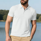 Herren Polo-Shirt mit atmungsaktiver Anti-Pilling-Technologie