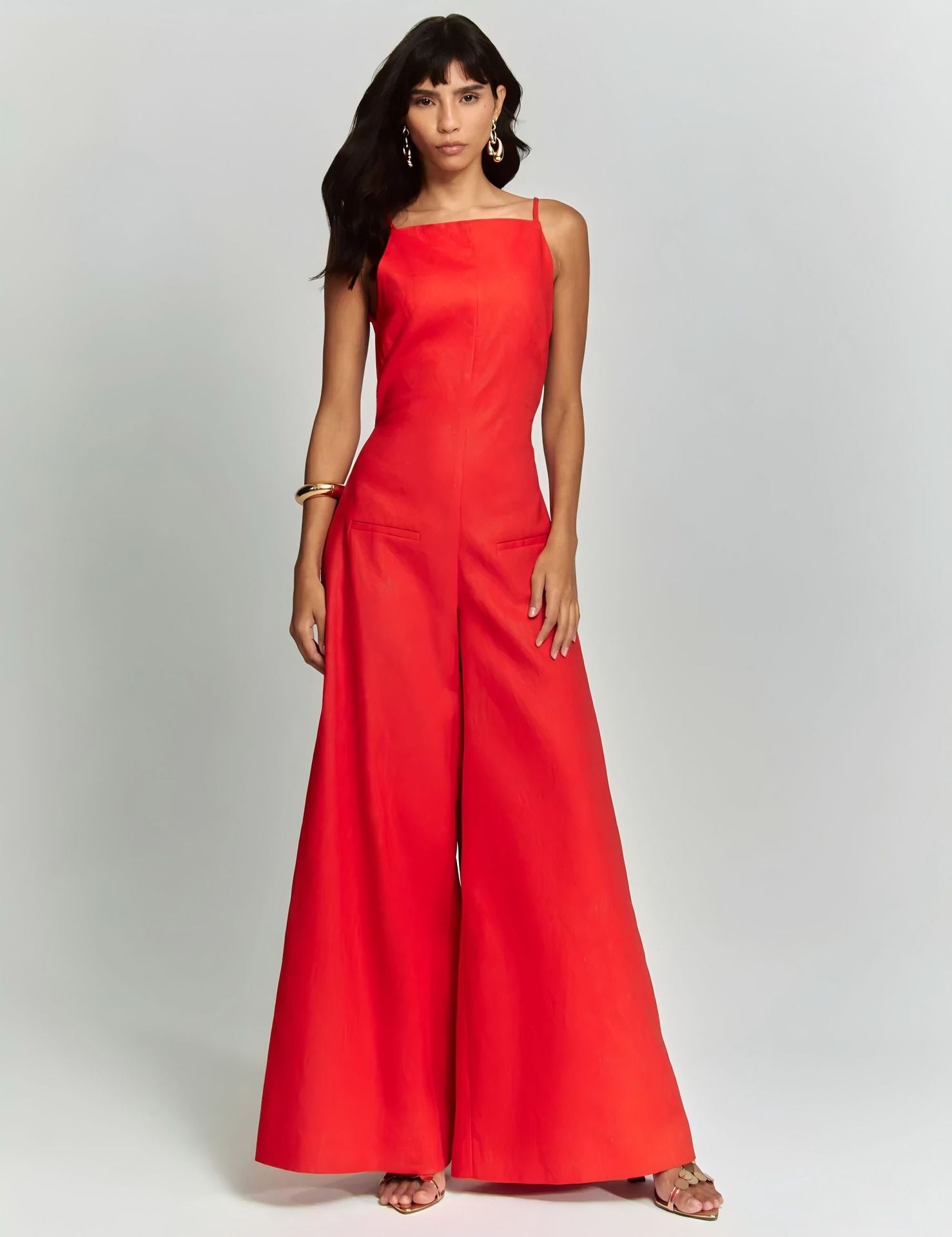 Damen Overall mit weitem Bein R&B