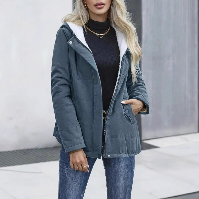 Damen modische Winterjacke R&B