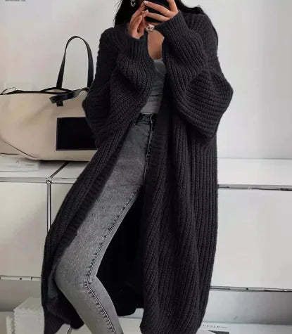 Damen Strickmantel im Oversized-Stil R&B