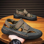Damen Sportliche Komfortsandalen mit praktischem Klettverschluss R&B