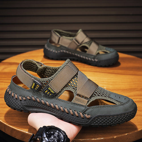 Damen Sportliche Komfortsandalen mit praktischem Klettverschluss R&B