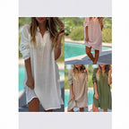Damen lässiges Sommerkleid R&B
