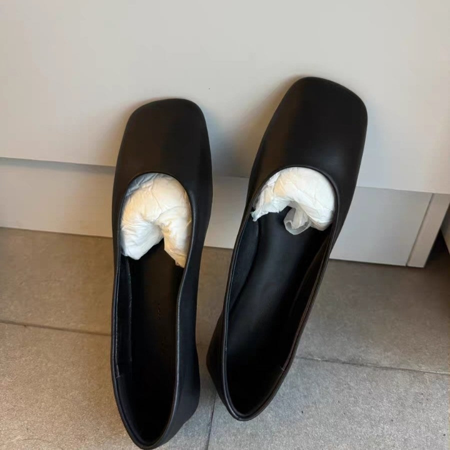 Damen Ballerinas mit glanzvoller Oberfläche und bequemer Innensohle R&B