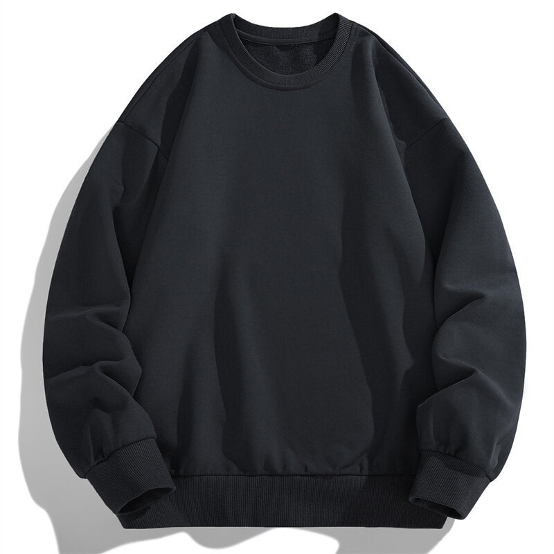 Damen bequemer Sweatshirt mit lässigem Schnitt und elastischem Bund