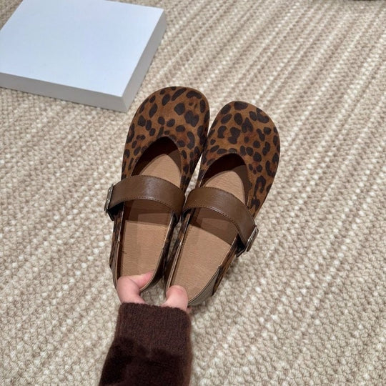 Damen Elegante Ballerinas mit modischem Riemen-Detail und bequemer Innensohle R&B