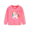 Mädchen Sweatshirt mit verspieltem Einhorn-Design R&B