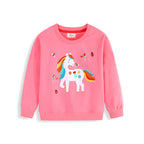 Mädchen Sweatshirt mit verspieltem Einhorn-Design R&B