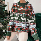 R&B | Weihnachtspullover Mit Festlichem Motiv