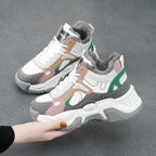 Damen modische High-Top Sneakers mit weichem Innenfutter und rutschfester Sohle R&B