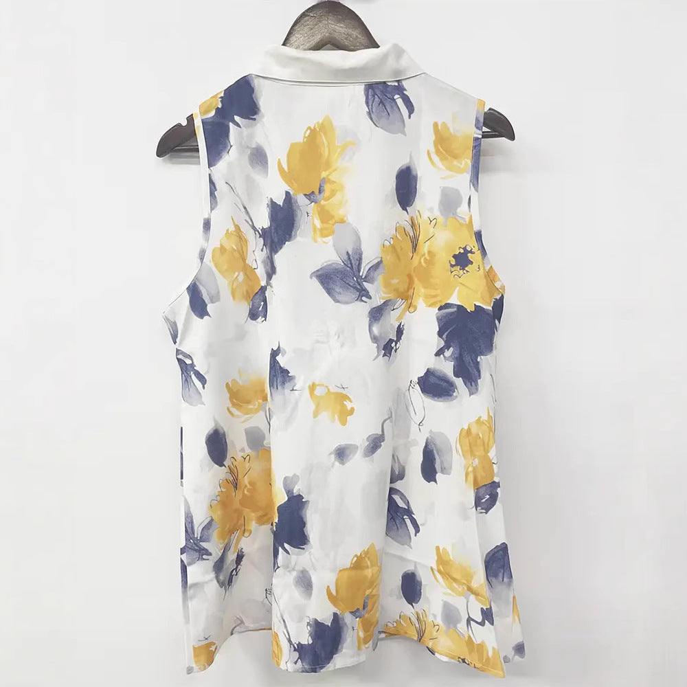 Damen Blusenshirt mit femininen Blumenmustern und feinen Spitzenakzenten Heidi-Mode
