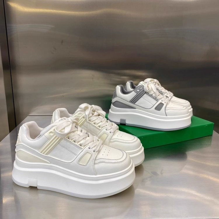Damen Plattform-Sneaker mit modischem Design und bequemer Dämpfung R&B
