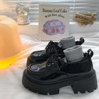 Damen Modische Chunky Stiefel mit hohem Kragen und robustem Profil R&B