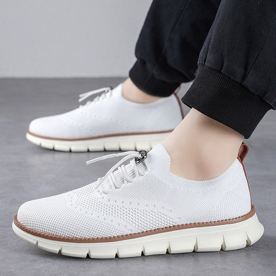 Damen Atmungsaktive Schnür-Sneaker mit flexiblem Obermaterial R&B