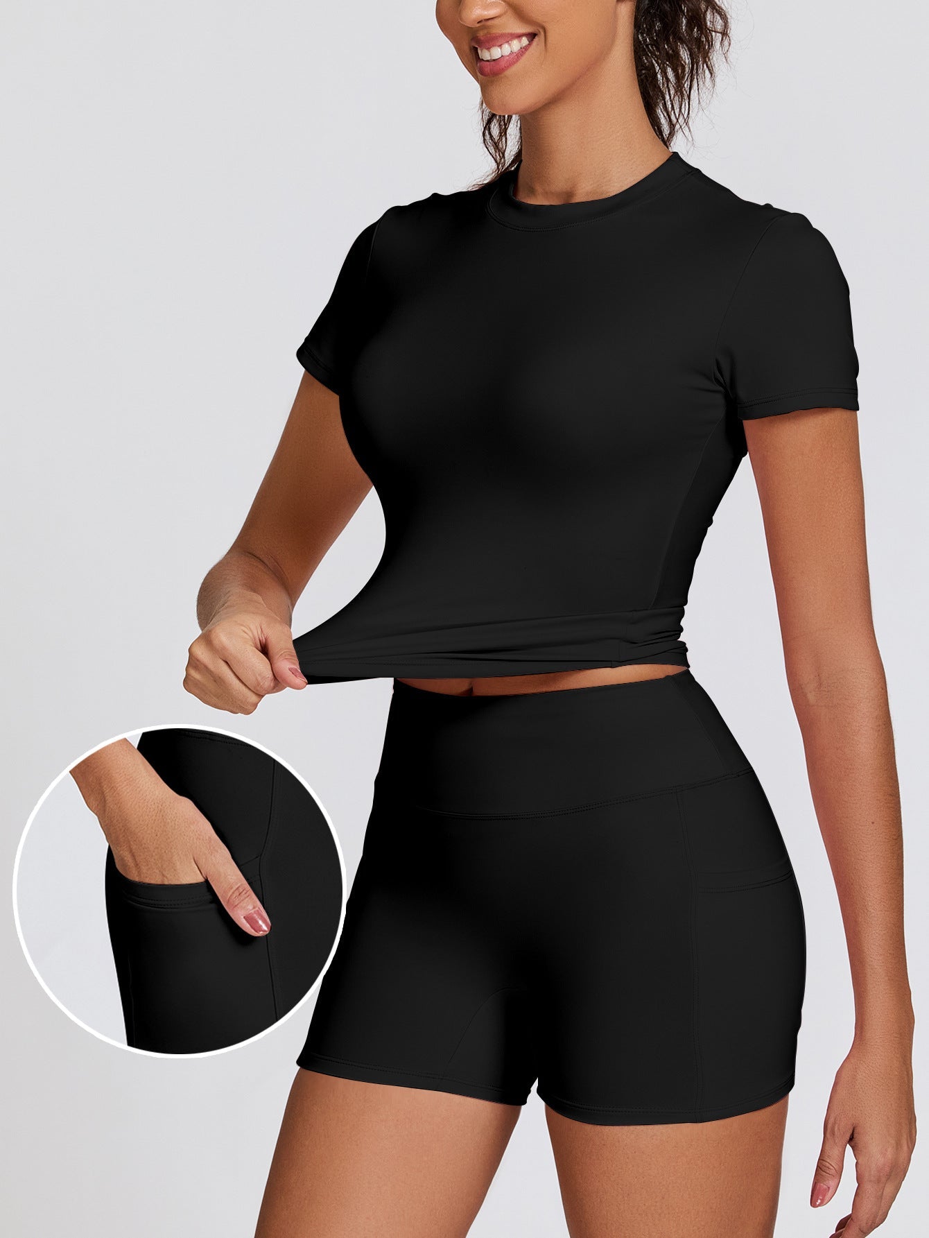 Damen Funktionsshirt mit körperbetonter Passform R&B