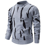 Herren modischer Sweatpullover mit einzigartigem grafischem Muster