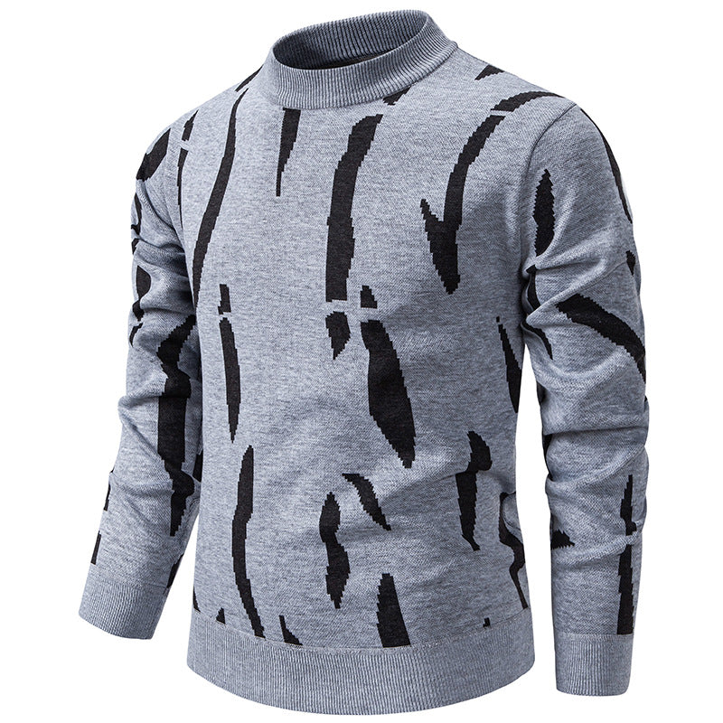 Herren modischer Sweatpullover mit einzigartigem grafischem Muster