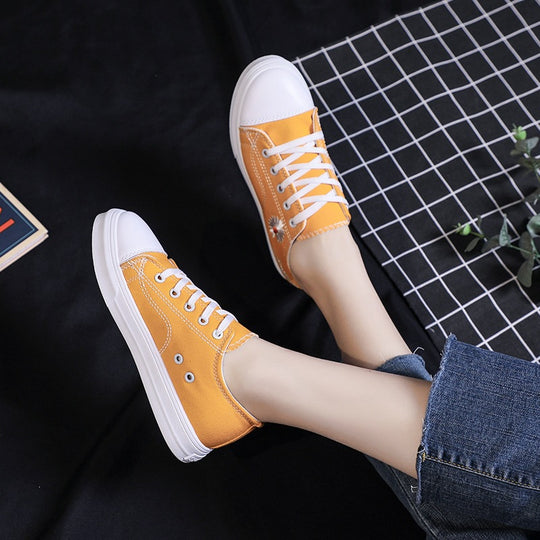 Damen Sportliche Canvas Sneakers R&B
