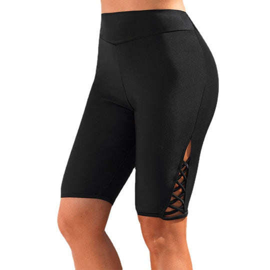 Damen Sportliche Radlerhose mit modischem Schnitt und raffinierten Cut-Outs R&B