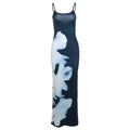 Damen Elegantes Maxikleid mit schmeichelnder Silhouette und floralem Design R&B