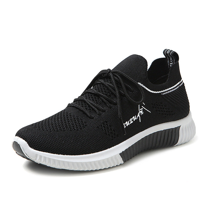 Damen Sportliche Freizeitsneaker mit atmungsaktivem Mesh-Obermaterial und Dämpfungssystem R&B