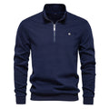 Herren Sweatshirt mit Stehkragen