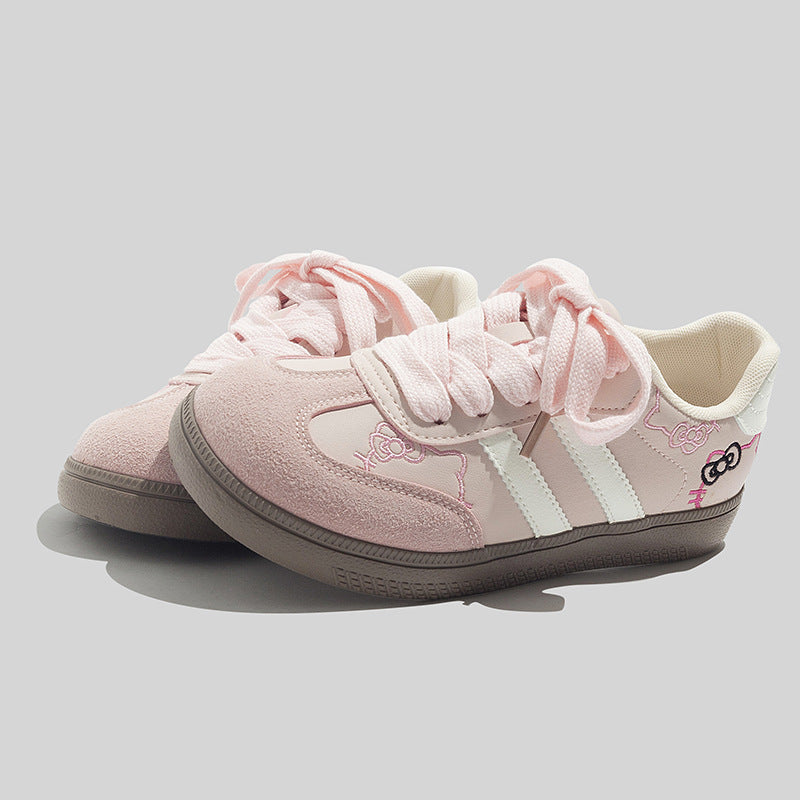 Damen Sneakers mit verspieltem Hello Kitty Design und weicher Dämpfung