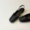 Damen Slingback-Pumps mit dekorativen Strassapplikationen und modernem Schnitt