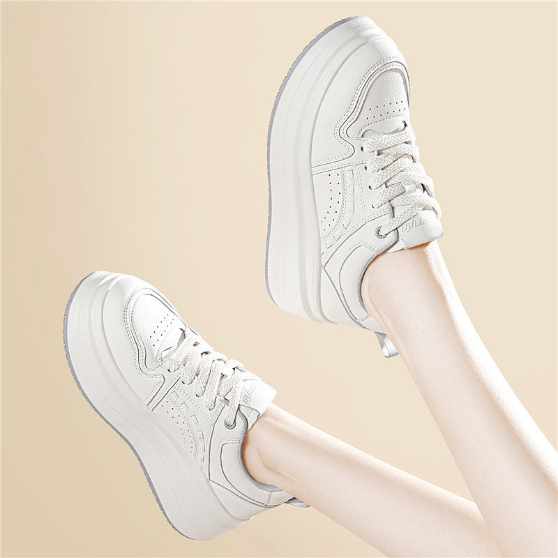 Damen Plateau-Sneaker mit dämpfender Sohle und atmungsaktivem Obermaterial R&B