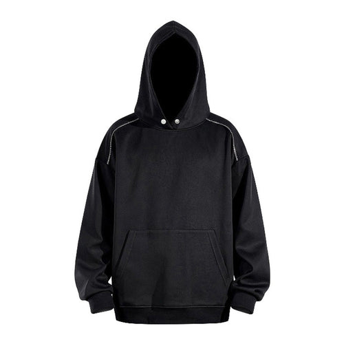 Damen Kapuzenpullover aus weichem Fleece mit praktischen Taschen R&B