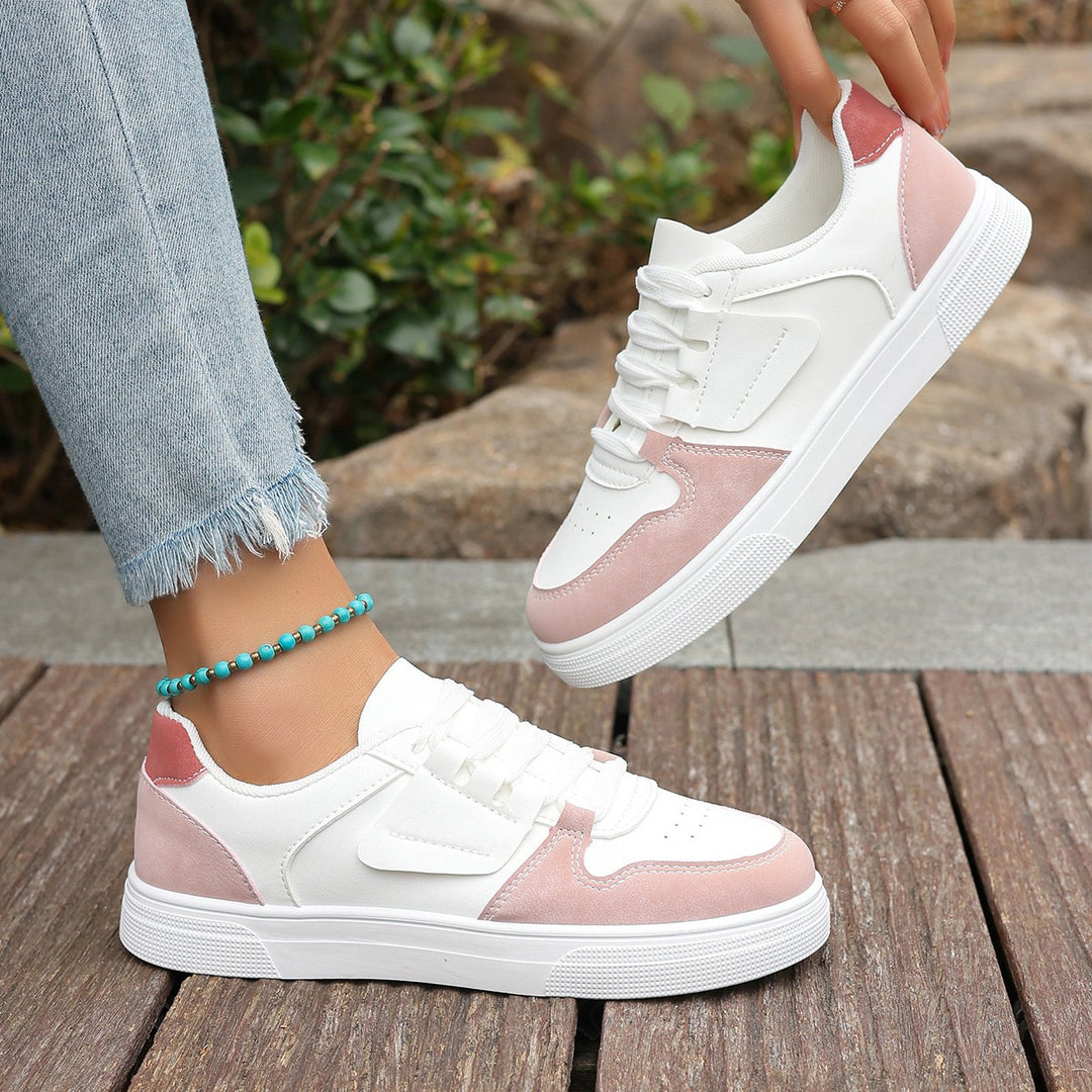 Damen Sneakers im stilvollen Retro-Design mit komfortabler Schnürung R&B