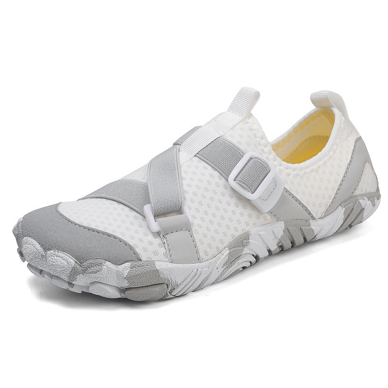 Damen Atmungsaktive Wassersportschuhe mit rutschfester Sohle und verstellbarem Riemen
