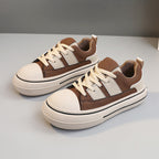 Damen Sneakers im sportlichen Retro-Stil mit atmungsaktiven Mesh-Einsätzen R&B