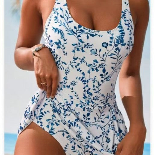 Damen Schwimmanzug mit stilvollem Rockteil R&B