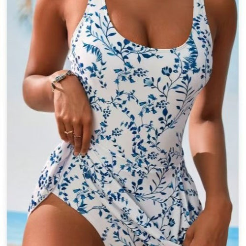 Damen Schwimmanzug mit stilvollem Rockteil R&B