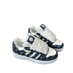 Damen Sportliche Sneakers im modernen Patchwork-Design