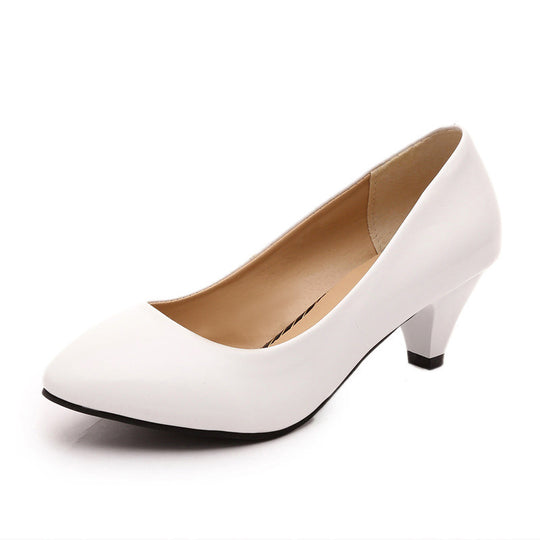Damen klassische Pumps mit elegantem Absatz R&B