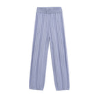 Damen elegante Strickhose mit Strukturmuster R&B