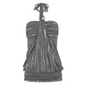 Damen Bandeau-Top mit eleganter Raffung und Strassdetails R&B