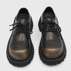 Damen Stabile und modische Schnürschuhe mit robustem Profil R&B
