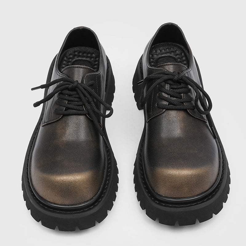 Damen Stabile und modische Schnürschuhe mit robustem Profil R&B