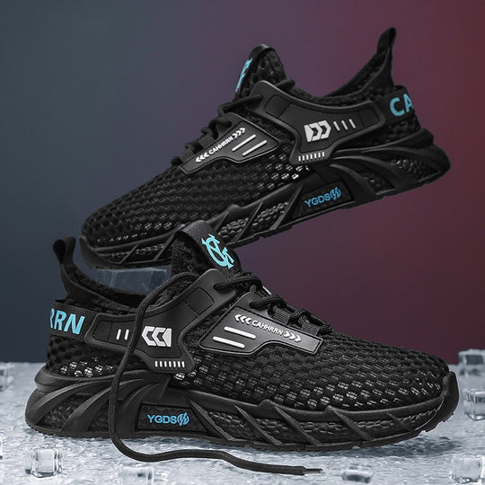 Damen atmungsaktive Sport Sneakers mit innovativer Sohlenstruktur R&B