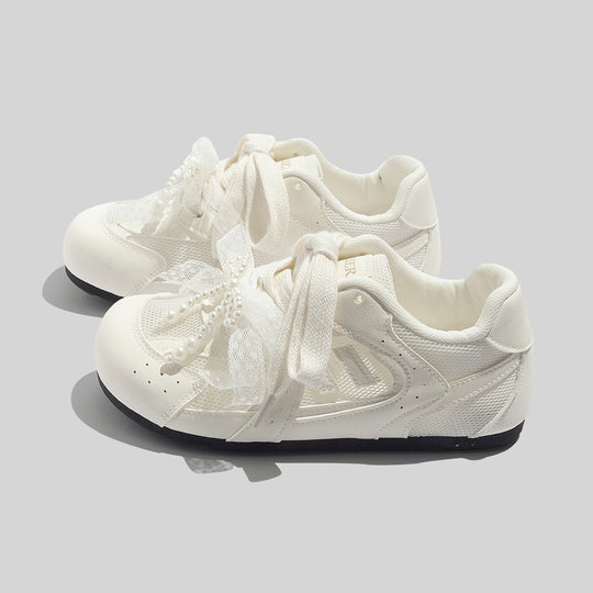 Damen Sportliche Sneakers mit innovativem Riemenanpassungssystem und atmungsaktiver Mesh-Oberfläche R&B
