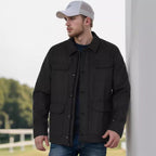 Herren utilitaristische Jacke mit mehreren Taschen R&B