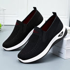 Damen Bequeme Slip-On Sportschuhe mit atmungsaktivem Netzdesign R&B