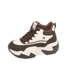 Damen Chunky Sneakers mit hohem Schaft und sportlichem Design R&B