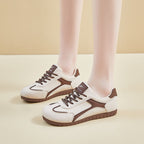 Damen Sportliche Sneakers mit rutschfester Sohle und atmungsaktiver Oberflächenstruktur R&B