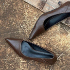 Damen elegante spitze Pumps mit klassischem Design R&B