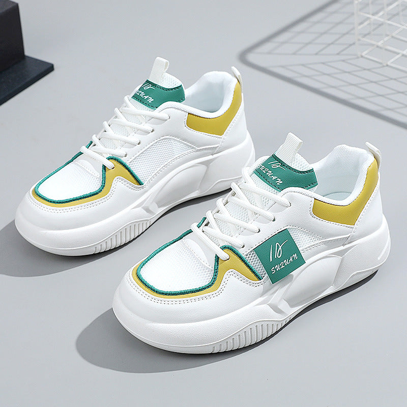 Damen Lifestyle Sneakers mit atmungsaktiver Mesh-Oberfläche und dämpfender Sohle R&B
