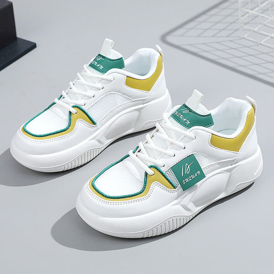 Damen Lifestyle Sneakers mit atmungsaktiver Mesh-Oberfläche und dämpfender Sohle R&B